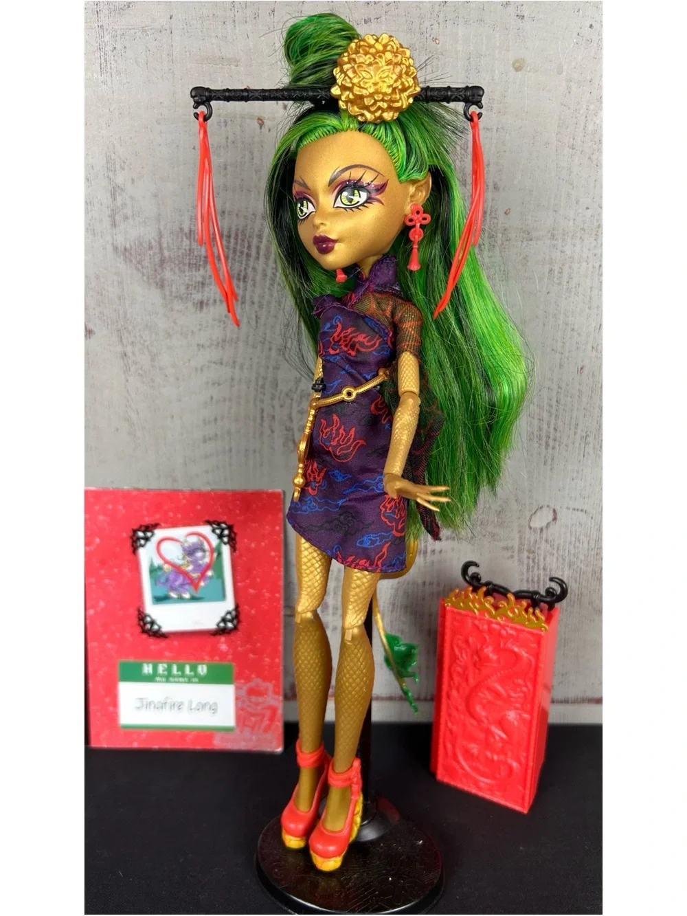 ON HOLD DNB Monster High Jinafire Long Scaris Doll